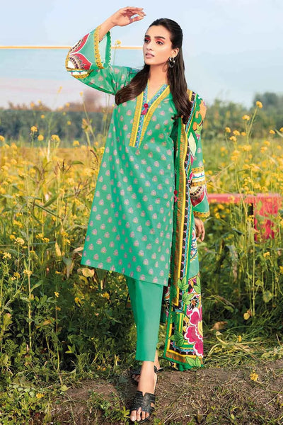 Gul Ahmed 3PC Printed Lawn Stitched Suit CL-22090 B