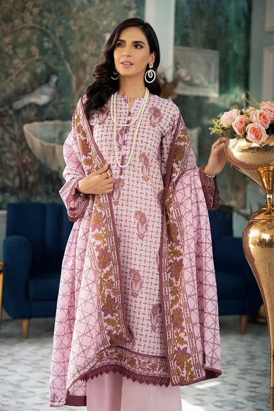 Gul Ahmed 3PC Unstitched Printed Lawn Suit CL-22223 B