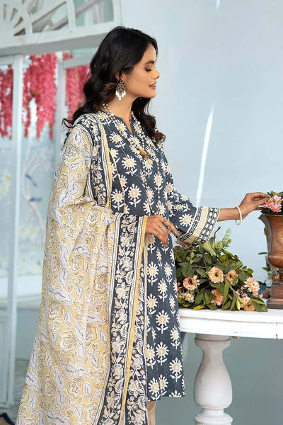 Gul Ahmed 3PC Unstitched Printed Lawn Suit CL-32050 A