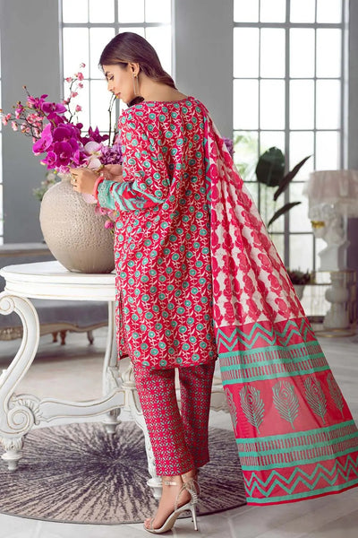 Gul Ahmed 3PC Unstitched Printed Lawn Suit CL-32102 B