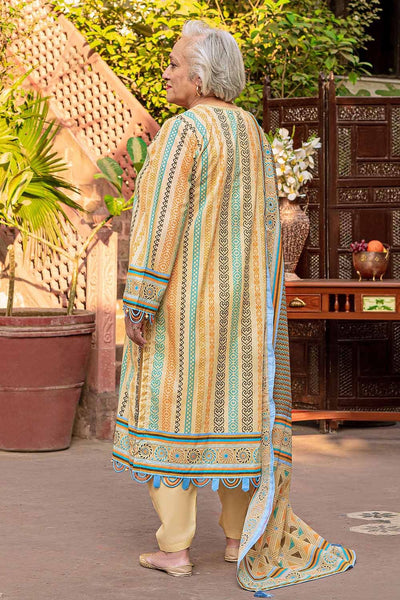 Gul Ahmed 3PC Lawn Unstitched Embroidered Suit CL-32129