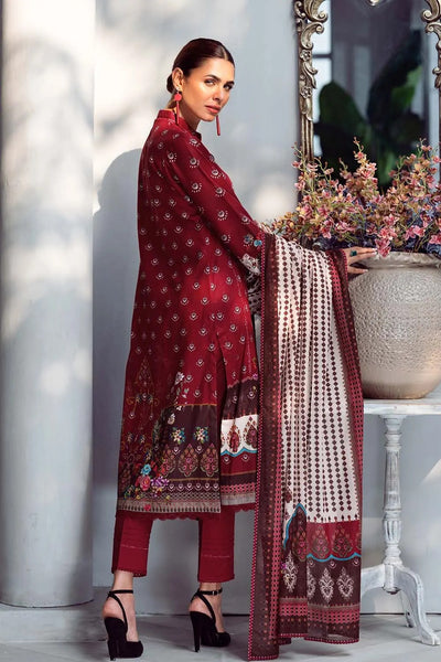Gul Ahmed 3PC Unstitched Printed Lawn Suit CL-32144