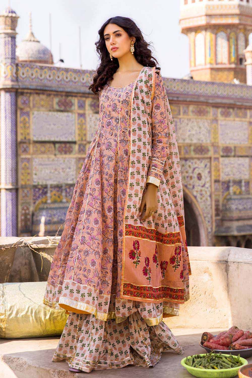 Gul Ahmed 3PC Lawn Unstitched Printed Suit CL-32235 B