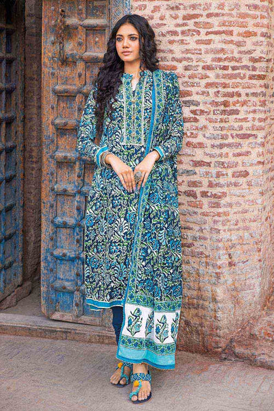 Gul Ahmed 3PC Lawn Unstitched Printed Suit CL-32237 B