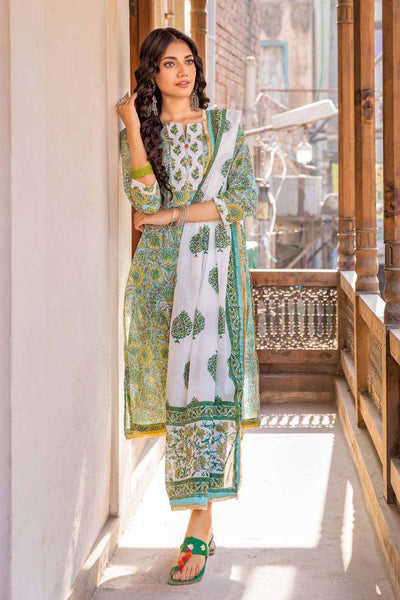 Gul Ahmed 3PC Lawn Unstitched Printed Suit CL-32241 A
