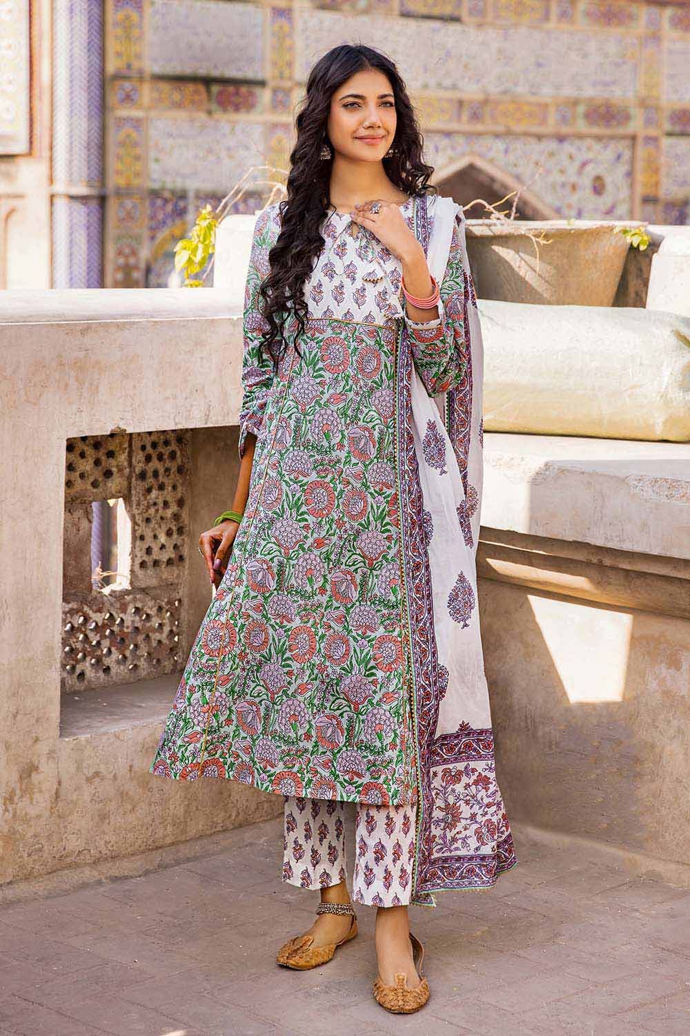 Gul Ahmed 3PC Lawn Unstitched Printed Suit CL-32241 B