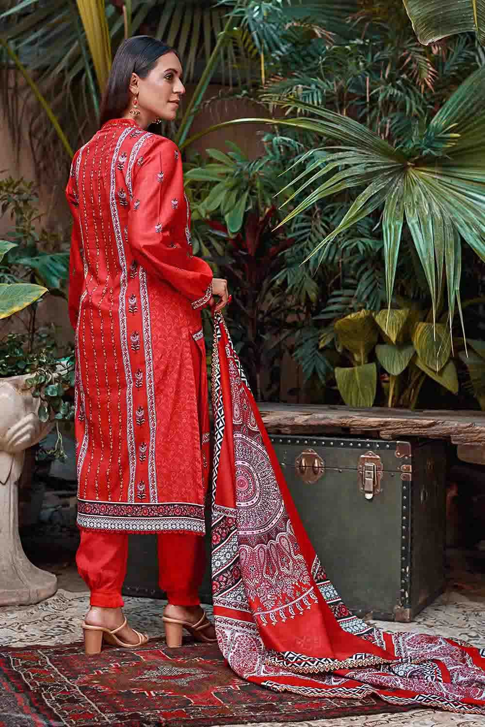 Gul Ahmed 3PC Lawn Unstitched Printed Suit CL-32251