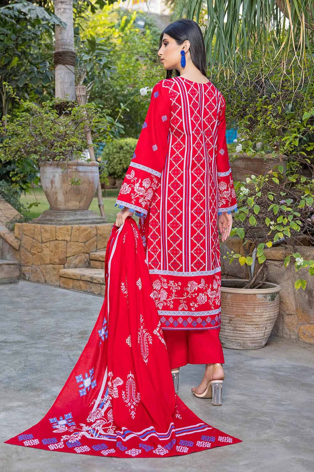 Gul Ahmed 3PC Lawn Unstitched Printed Suit CL-32267