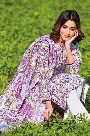 Gul Ahmed 3PC Lawn Unstitched Printed Suit CL-32359 B