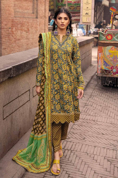 Gul Ahmed 3PC Lawn Unstitched Printed Suit CL-32449 A