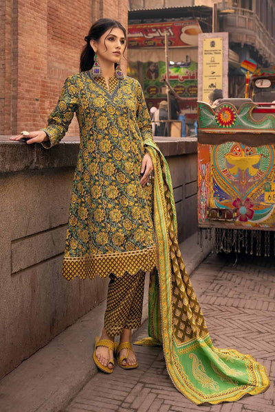 Gul Ahmed 3PC Lawn Unstitched Printed Suit CL-32449 A