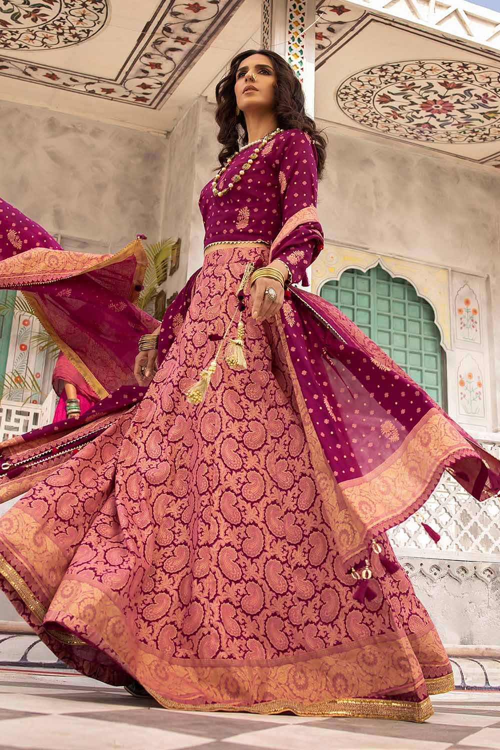 Gul Ahmed 3PC Glitter Printed Lawn Unstitched Suit CL-32533 A