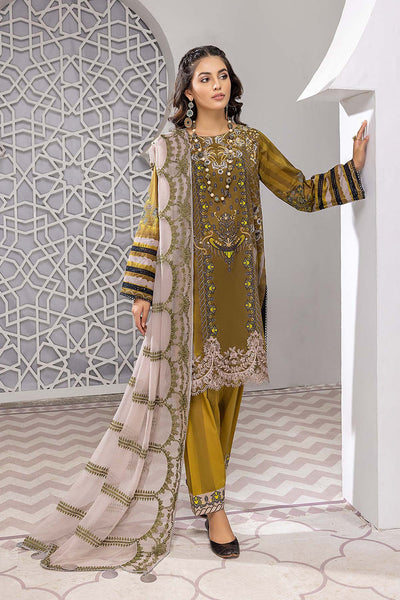 Charizma 3 Pc Stitched Embroidered Lawn CN22-19 A