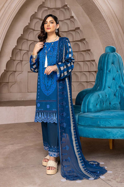 Charizma 3 Pc Stitched Embroidered Lawn CN22-20 A