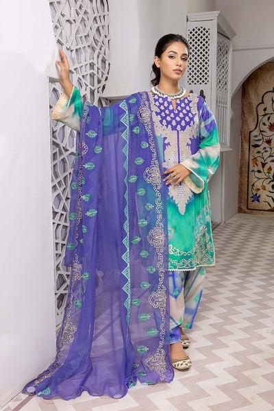 Charizma 3 Pc Stitched Embroidered Lawn CN22-24