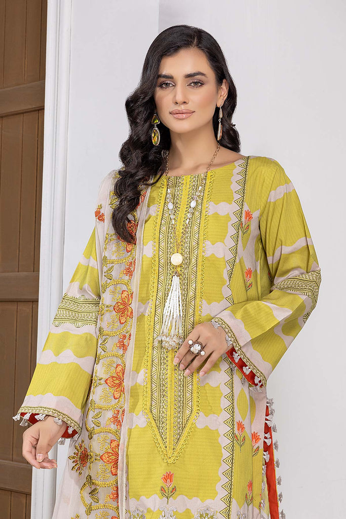 Charizma 3 Pc Stitched Embroidered Lawn CN22-25