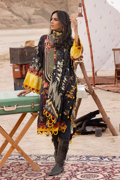 Gul Ahmed 3PC Unstitched Khaddar Suit With Digital Cotton Viscose Dupatta CV-12004