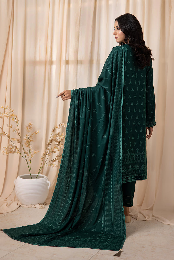 Lakhany 3 Piece Unstitched Printed Cashmi Vool Vol 01 Suit CVC-1003-B