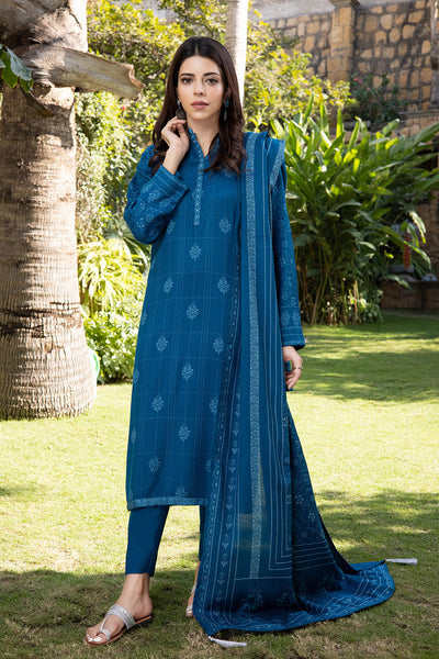 Lakhany 3 Piece Printed Cashmi Vool Vol 02 Suit CVC-1010-B