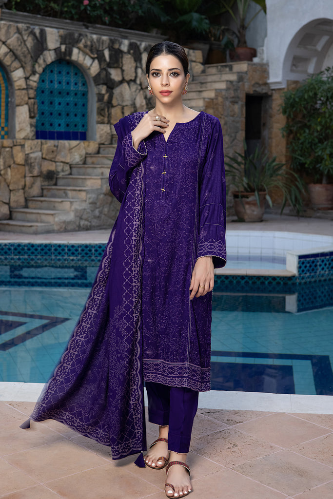 Lakhany 3 Piece Printed Cashmi Vool Vol 02 Suit CVC-1012-A