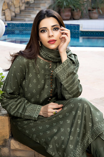 Lakhany 3 Piece Printed Cashmi Vool Vol 02 Suit CVC-1015-B