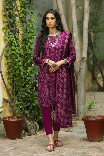 Lakhany 3 Piece Stitched Embroidered Cashmi Vool Suit LSM-2980
