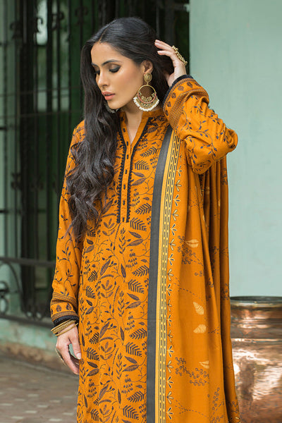 Lakhany 3 Piece Stitched Embroidered Cashmi Vool Suit LSM-2974