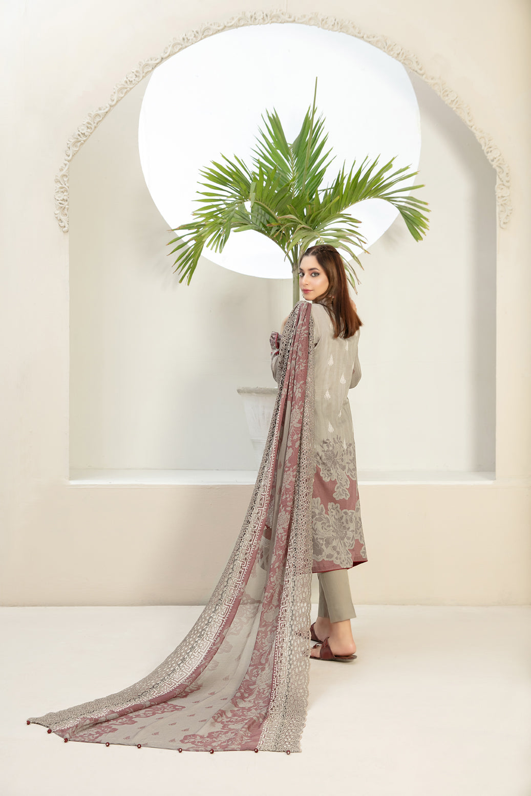 Tawakkal Fabrics 3 Piece Stitched Digital Printed Lawn Suit D-7334