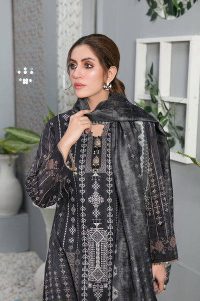 Tawakkal Fabrics 3 Piece Stitched Digital Printed Lawn Suit D-7427