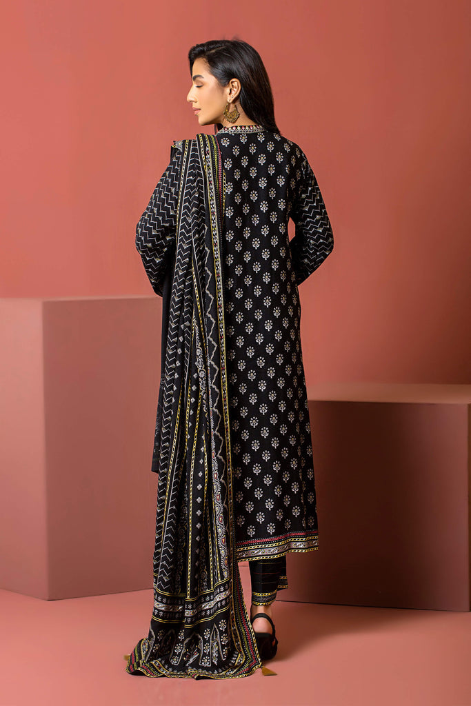 Lakhany 3 Piece Stitched Dareechay Embroidered Suit LSM-3009
