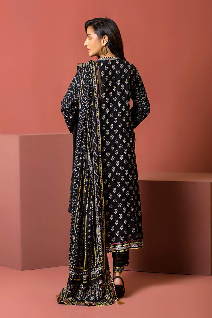 Lakhany 3 Piece Unstitched Dareechay Embroidered Suit DEC-EA-0386