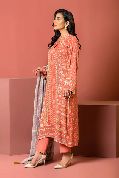 Lakhany 3 Piece Unstitched Dareechay Embroidered Suit DEC-EA-0395