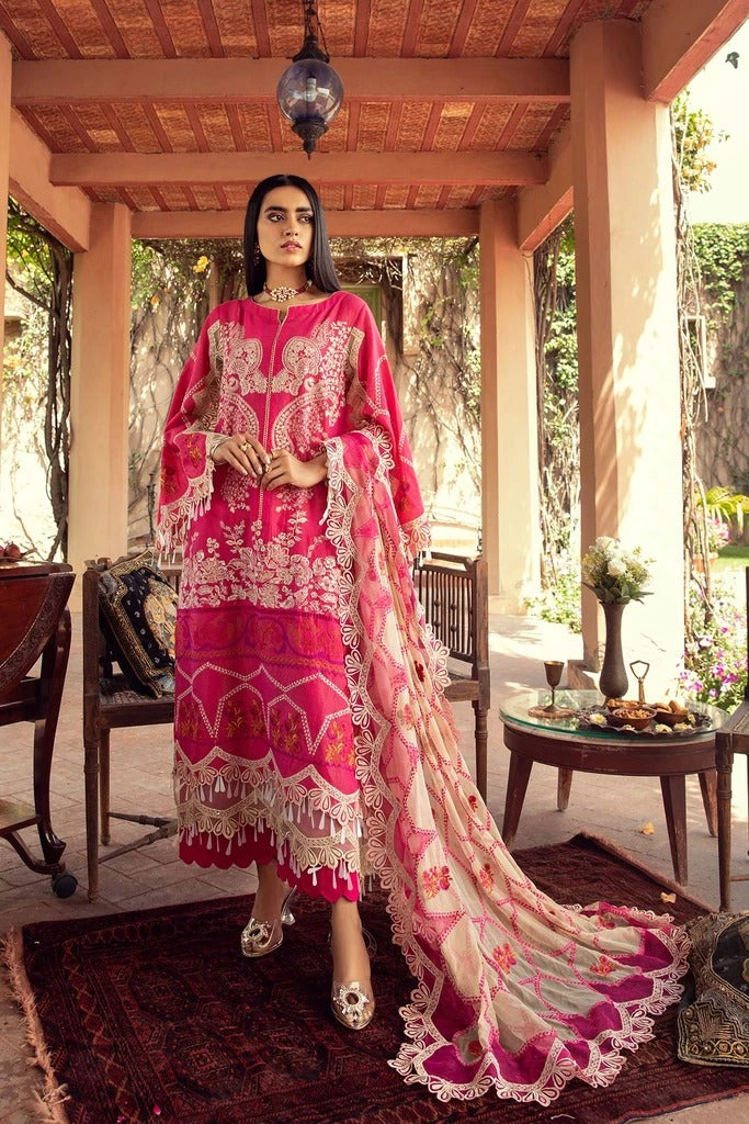 Charizma 3 Piece Embroidered Unstitched Signature Eid Collection Suit - ED-06