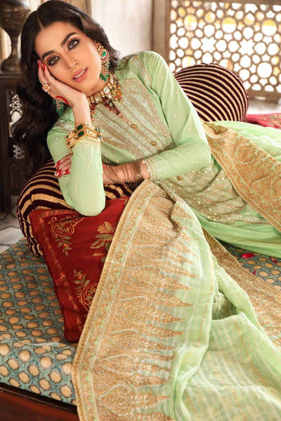 Gul Ahmed 3 PC Unstitched Embroidered Lawn Suit with Yarn Dyed Dupatta FE-12126