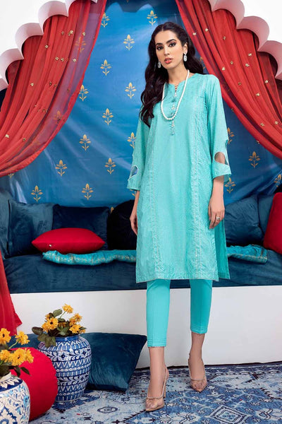 Gul Ahmed 2 PC Lawn Unstitched Glitter Printed Suit FE-12207