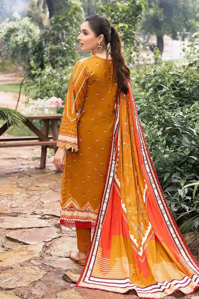 Gul Ahmed 3PC Khaddar Unstitched Printed Suit K-22040 A