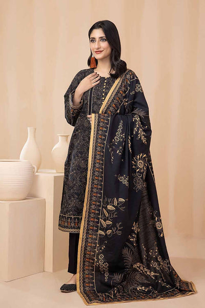 Gul Ahmed 3PC Khaddar Stitched Printed Suit K-22082 A