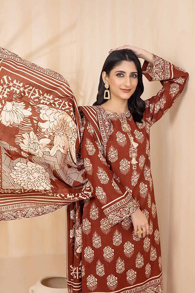 Gul Ahmed 3PC Khaddar Unstitched Printed Suit K-22084 A