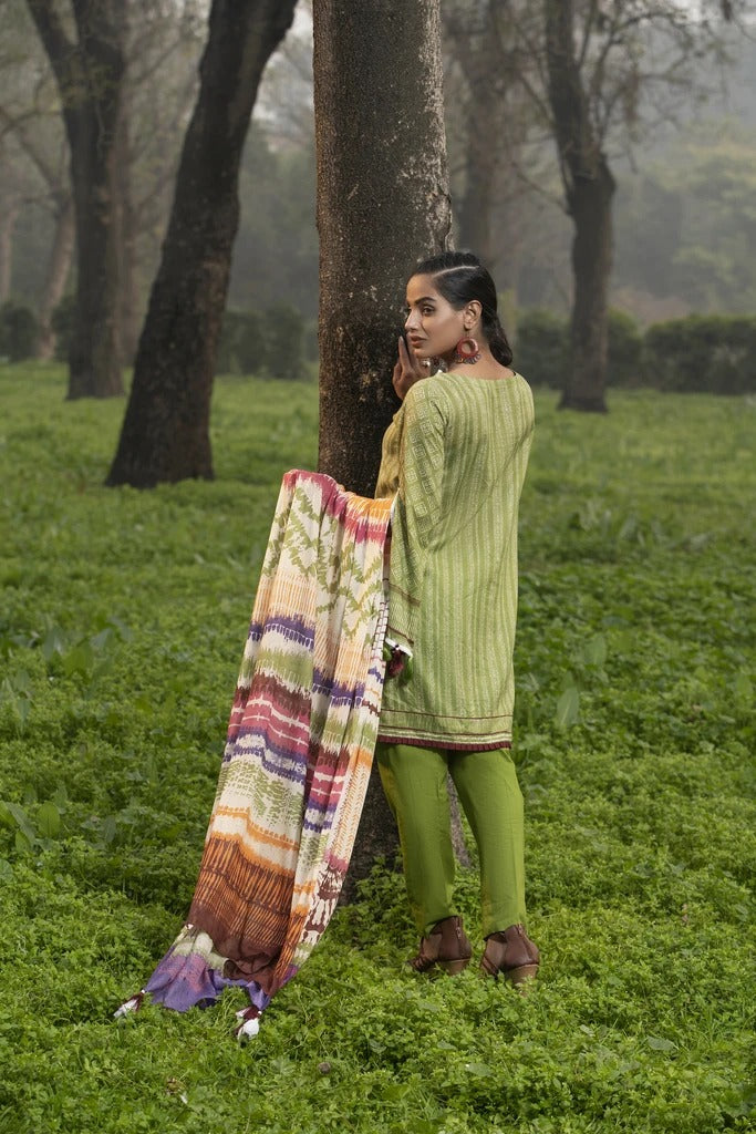 Lakhani Komal Prints 3 Piece Unstitched Printed Lawn Suit KP-2004-A