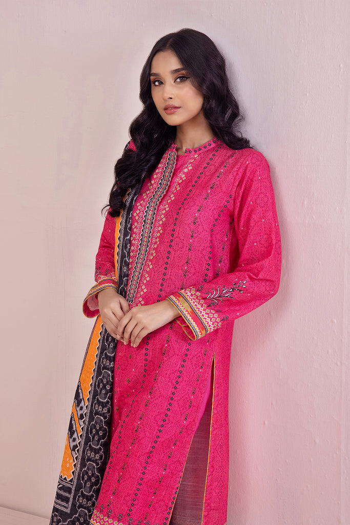 Lakhany 3 Piece Unstitched Khaddar Prints Suit KPC-BA-0132