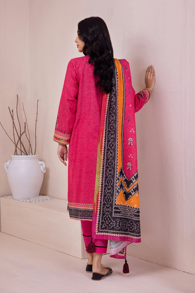 Lakhany 3 Piece Unstitched Khaddar Prints Suit KPC-BA-0132