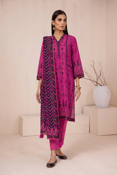 Lakhany 3 Piece Unstitched Khaddar Prints Suit KPC-SR-0058