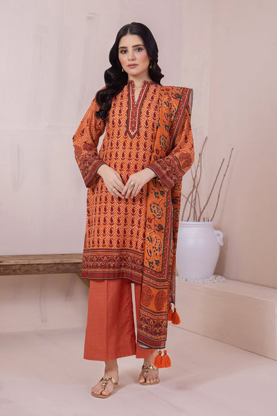 Lakhany 3 Piece Unstitched Khaddar Prints Suit KPC-SR-0059
