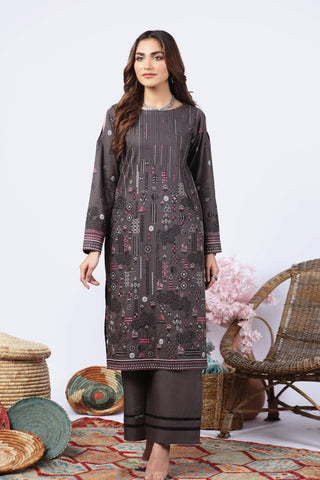 Lakhany 2 Piece Stitched Embroidered Lawn Shirt & Trouser - LG-EA-0463
