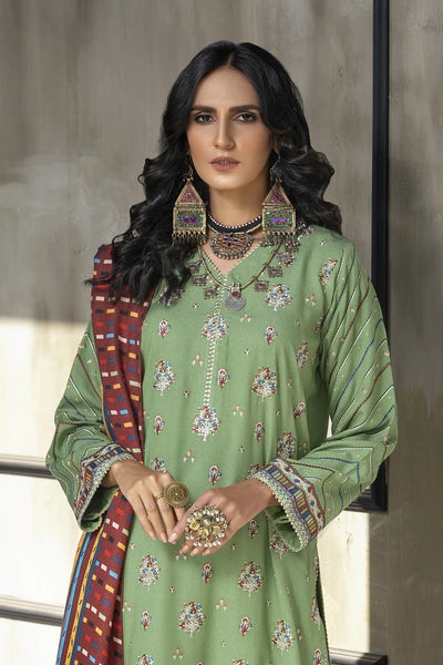 Ready To Wear Lakhany 3 Piece Embroidered Karandi Suit LSM-2538