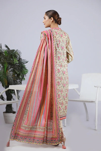 Ready To Wear Lakhany 03 Piece Digital Printed Lawn Suit - LSM-2578