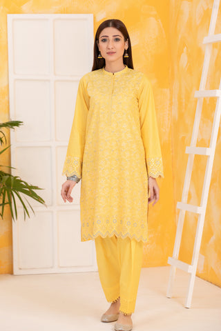 Lakhany 02 Piece Ready to Wear Embroidered Shirt & Trouser -  LSM-2818