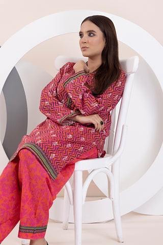 Lakhany 02 Piece Ready to wear Printed Shirt & Trouser - LSM-3033
