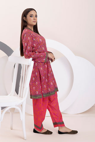 Lakhany 02 Piece Ready to wear Printed Shirt & Trouser - LSM-3033