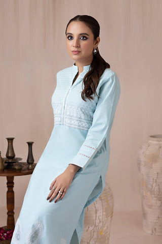 Lakhany 01 Piece Ready to Wear Embroidered Kurti - LSM-3046